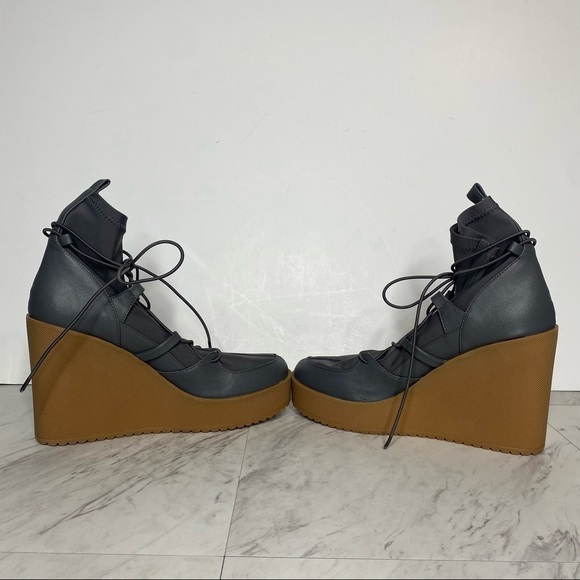 New! Steve Madden Atomic Wedge Boot - Picture 4 of 12
